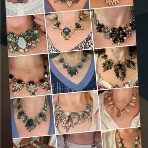 Multicolor Gemstone Necklaces. Make me an offer!